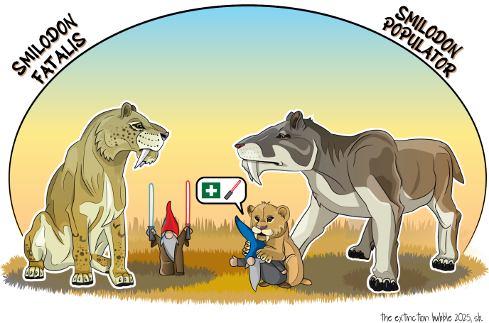 Smilodon fatalis - Smilodon populator
